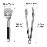 OXO Good Grips Grilling Turner and Tongs Set A6