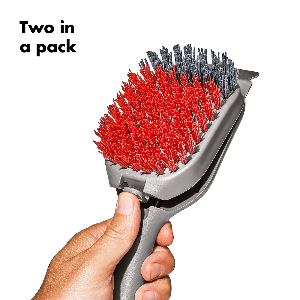 OXO Good Grips Nylon Grill Brush for Cold Cleaning Replacement Heads I8