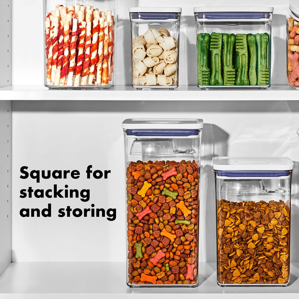 OXO Good Grips Pet POP Container – 4.4 Qt/4.2 L with Scoop Q2