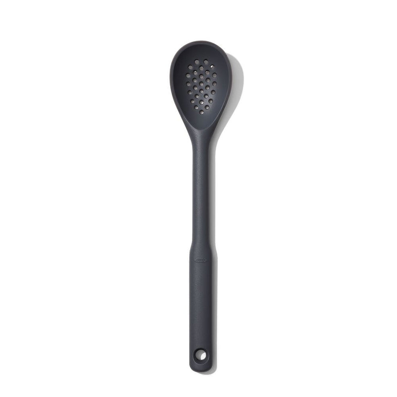 OXO Good Grips Silicone Slotted Spoon - Peppercorn M1