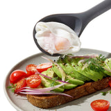 OXO Good Grips Silicone Slotted Spoon - Peppercorn M1