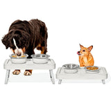 OXO Pet Adjustable Elevated Feeder M9