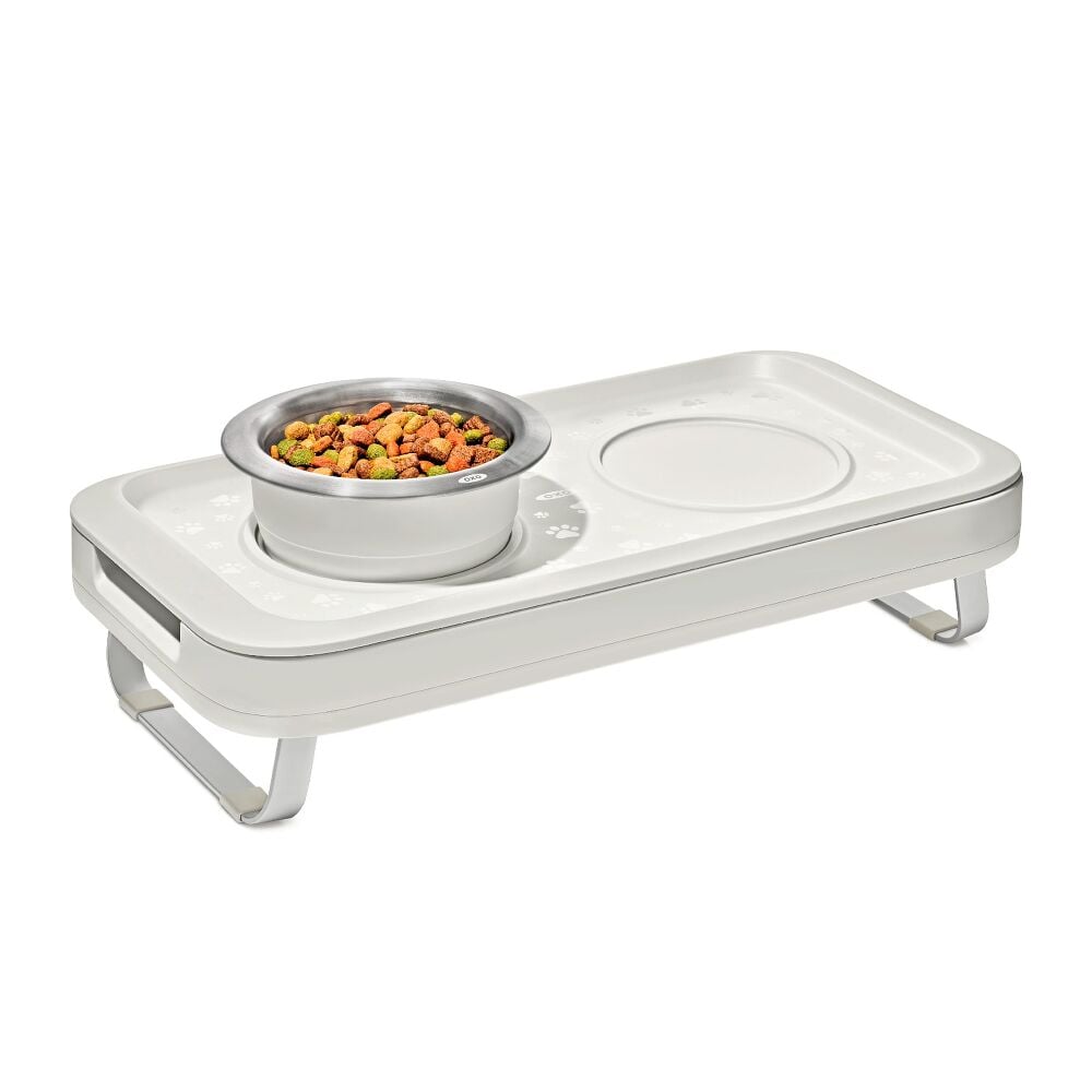 OXO Pet Adjustable Elevated Feeder M9