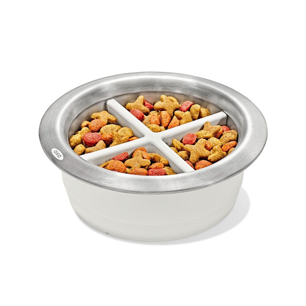 OXO Pet Easy-Clean Slow Feeder - Medium, 2 Cups/489 mL M8