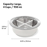 OXO Pet Easy-Clean Slow Feeder - Medium, 2 Cups/489 mL M8