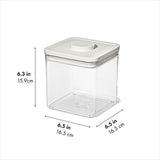 OXO Pet POP Container — Big Square Short — 2.8 Qt/2.6 L F0