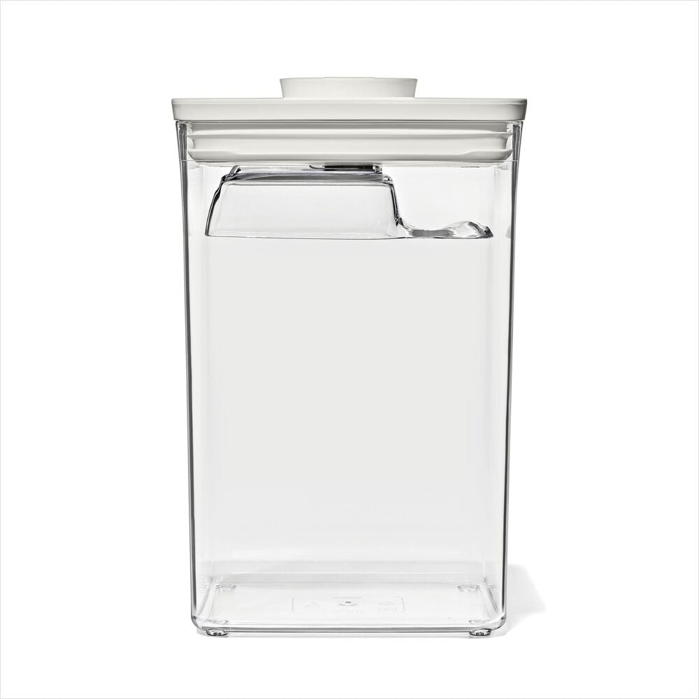 OXO Pet POP Container with Scoop — Big Square Medium — 4.4 Qt/4.2 L A5