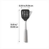 OXO Steel Silicone Flexible Turner J8