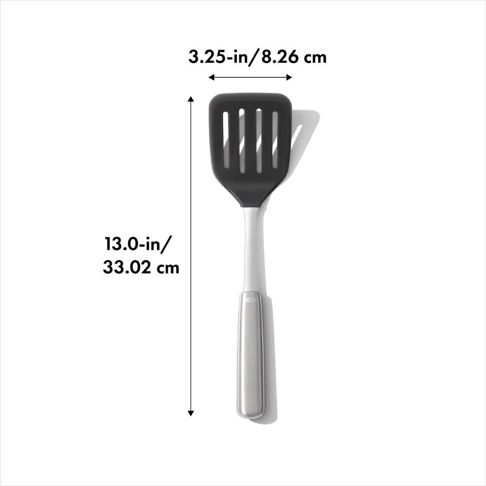 OXO Steel Silicone Flexible Turner Z5