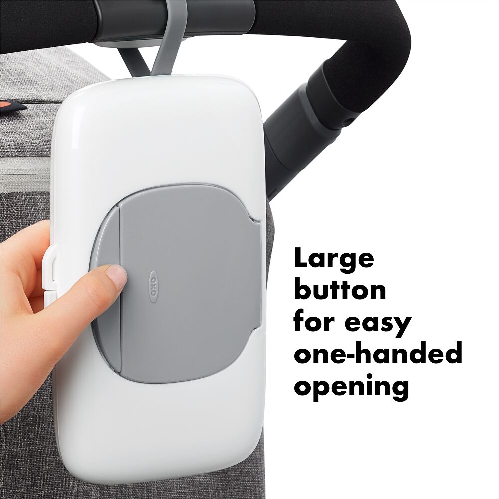OXO TOT 2-Pack On-the-Go Wipes Dispenser, Gray F9