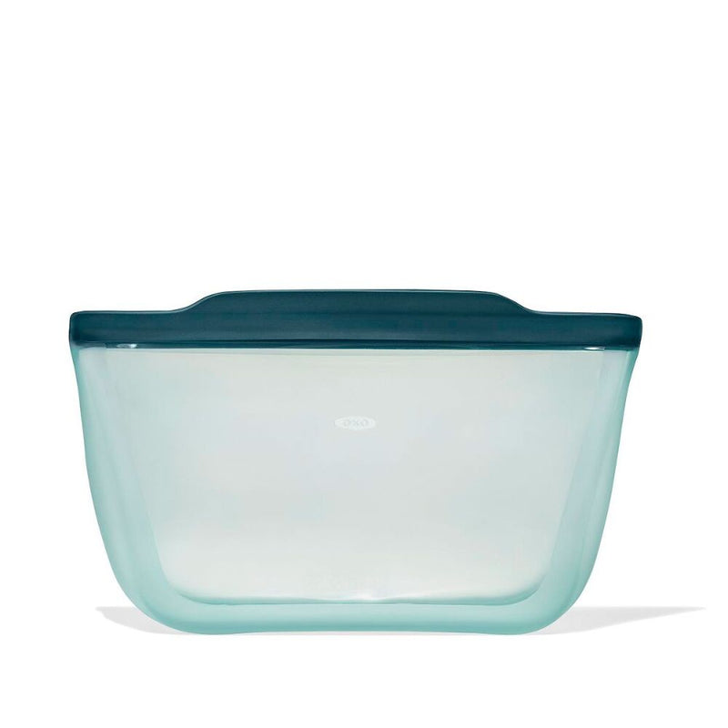Silicone Reusable Bag - Stand-Up Half Gallon (64 oz) - Lagoon S4