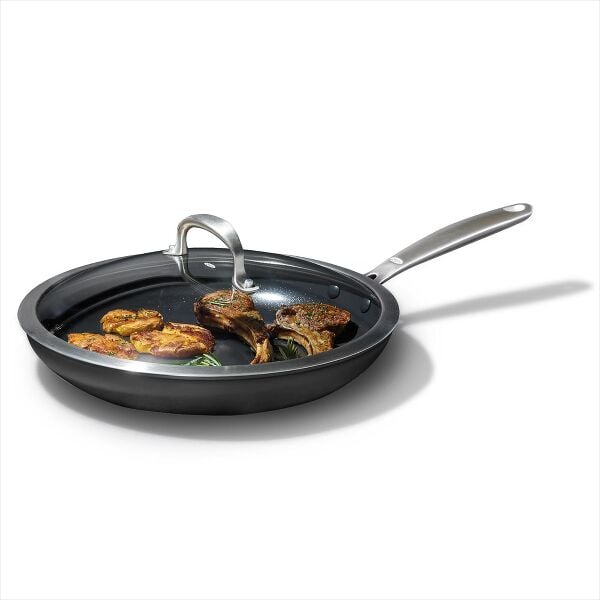 OXO Enhanced Non-Stick 12-Inch Frypan with Lid Z3