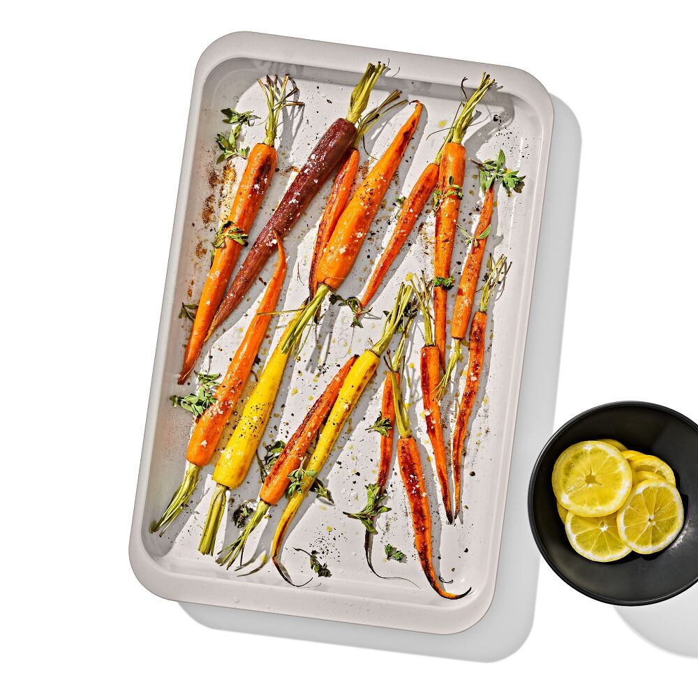 Non-Stick Pro Ceramic Coated Metal Bakeware Half Sheet Pan M4