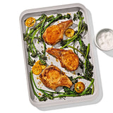 Non-Stick Pro Ceramic Coated Metal Bakeware Half Sheet Pan M4