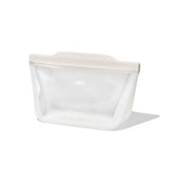 Silicone Reusable Bag - Stand-Up Quart (32 oz) - Oat X2