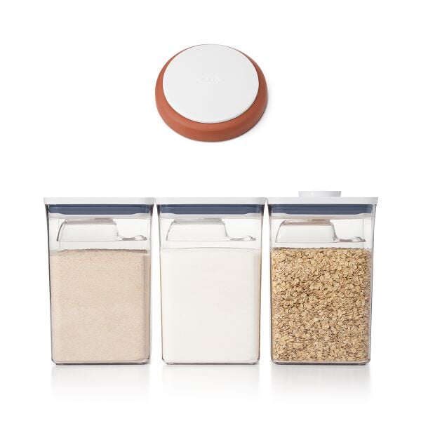 POP Brown Sugar Keeper & 6-Piece POP Container Set Bundle Y6