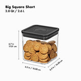 POP Container - Big Square Short (2.8 Qt/2.6 L) C9