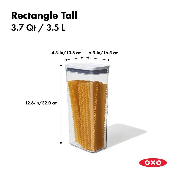 POP Container - Rectangle Tall (3.7 Qt.) I7