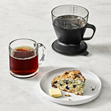 Pour Over Coffee Maker with Water Tank - Matte Black D7