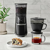 Pour Over Coffee Maker with Water Tank - Matte Black D7