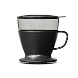 Pour Over Coffee Maker with Water Tank - Matte Black D7