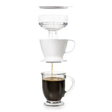 Pour-Over Coffee Maker with Water Tank Y0