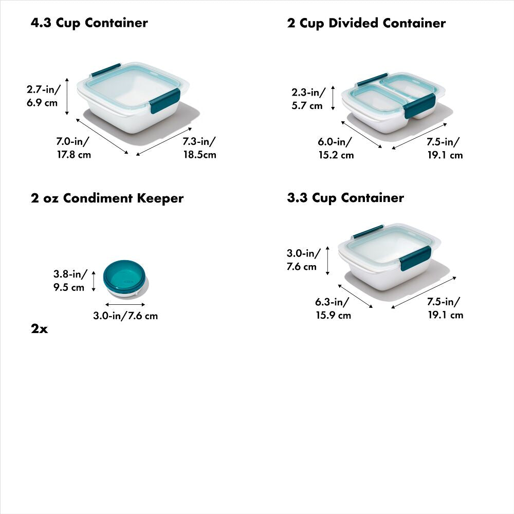 Prep & Go 10-Piece Container Set K1