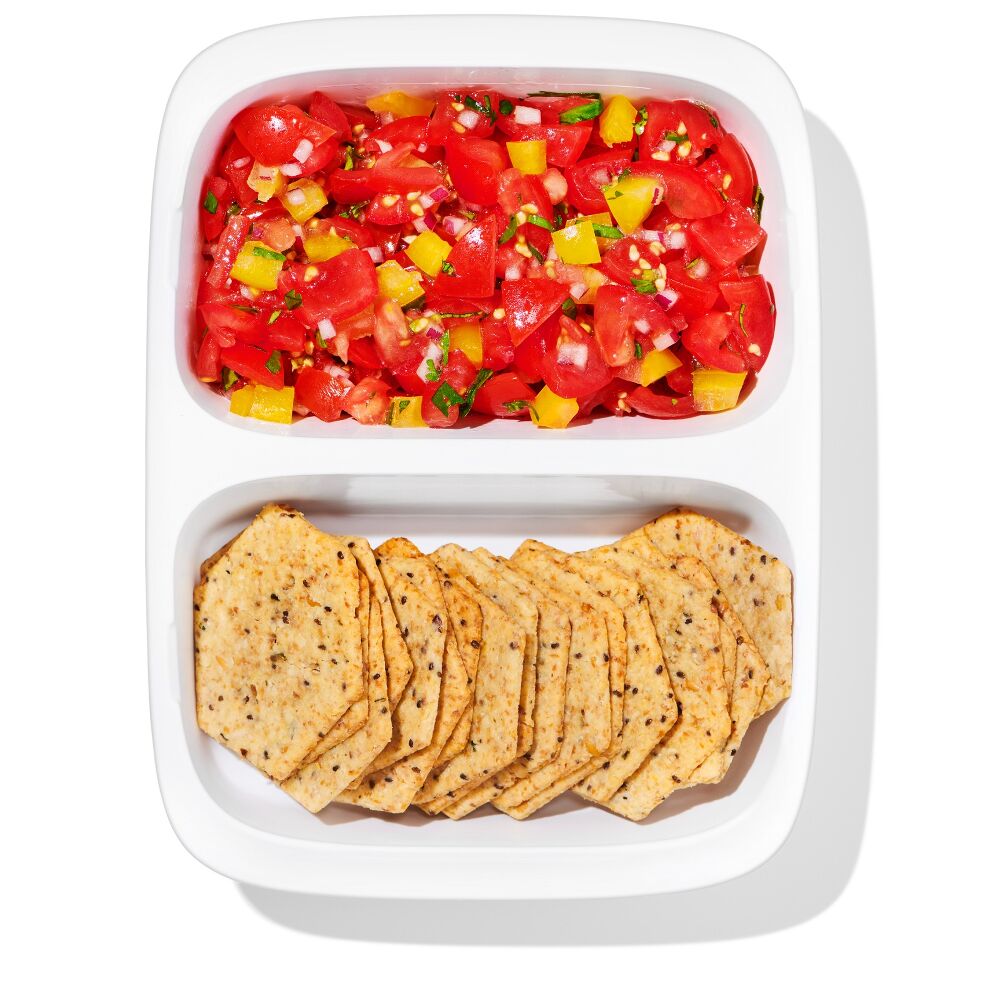 Prep & Go 2-Cup Divided Container U8