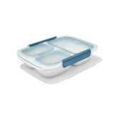 Prep & Go 4.1-Cup Divided Container - Ocean Blue Q9