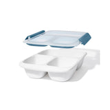 Prep & Go 4.1-Cup Divided Container - Ocean Blue Q9