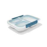 Prep & Go 4.1-Cup Divided Container - Ocean Blue Q9