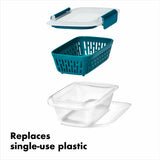Prep & Go Container with Colander N2