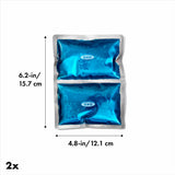 Prep & Go Reusable Ice Pack Set F0