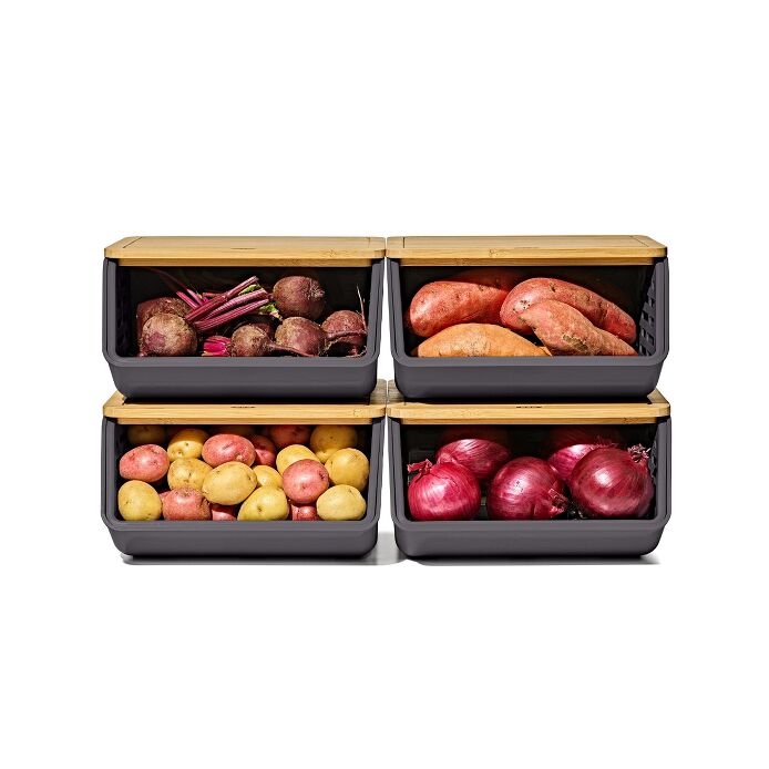 Produce Saver - Root Vegetable Bin with Lid T1