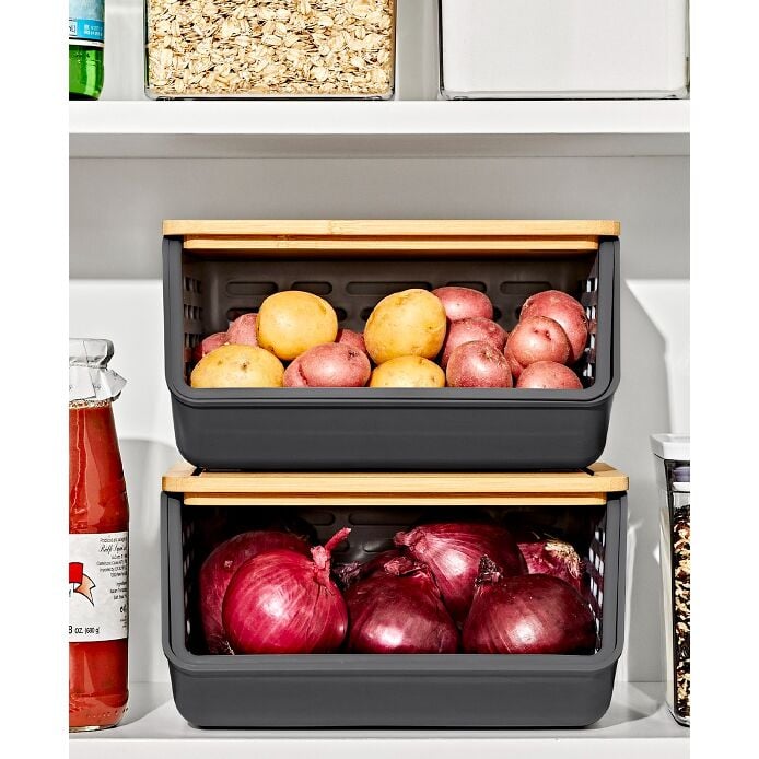 Produce Saver - Root Vegetable Bin with Lid T1