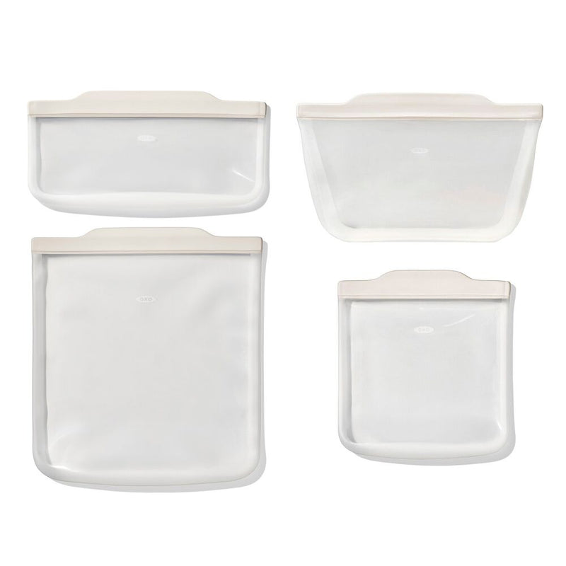Silicone Bags Bundle - Oat M1