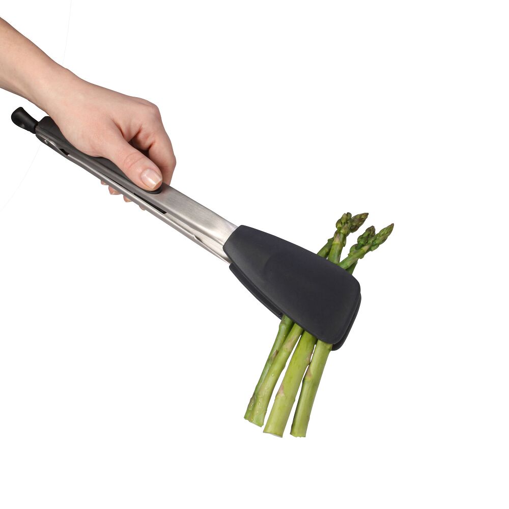 Silicone Flexible Tongs D9