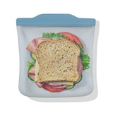 Silicone Reusable Bag  Sandwich (28 oz) - Ocean Blue D7