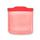 Silicone Reusable Bag - Sandwich Bag (28 oz) - Watermelon M4