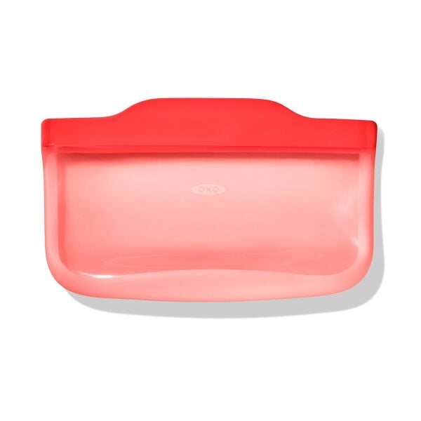 Silicone Reusable Bag - Snack Bag (12 oz) - Watermelon I3