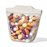 Silicone Reusable Bag - Stand-Up Cup (8 oz) - Oat D3