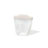 Silicone Reusable Bag - Stand-Up Cup (8 oz) - Oat D3