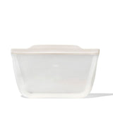 Silicone Reusable Bag - Stand-Up Half Gallon (64 oz) - Oat N0