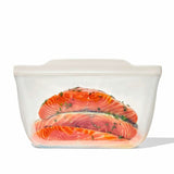 Silicone Reusable Bag - Stand-Up Half Gallon (64 oz) - Oat N0