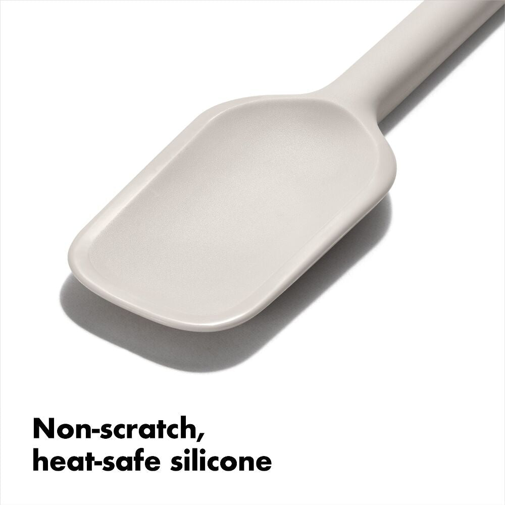 Silicone Spoon Spatula - Oat T0