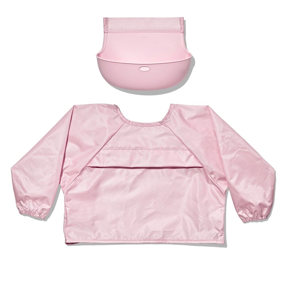 Sleeved Roll-Up Bib - Blossom Y2