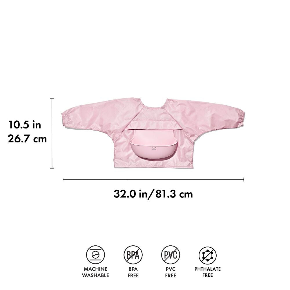 Sleeved Roll-Up Bib - Blossom Y2