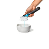 Soap Dispensing Dish Brush Storage Set C9