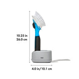 Soap Dispensing Dish Brush Storage Set C9