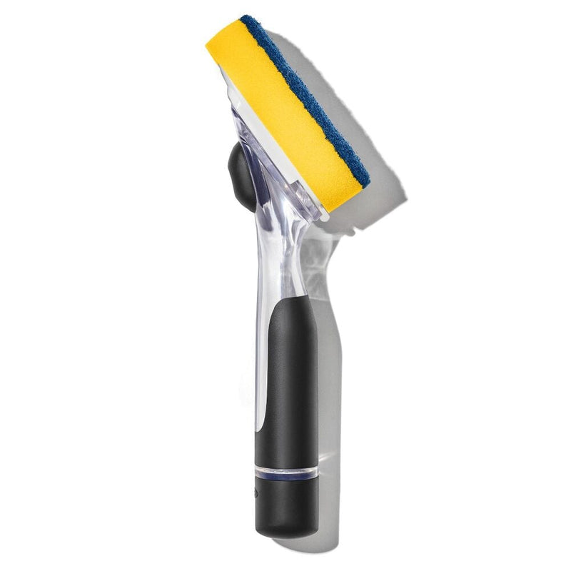 Soap Dispensing Dish Scrub D4